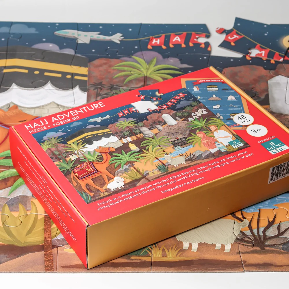 DEENIN Kids' Hajj Adventure Jigsaw Puzzle Set - Image 5