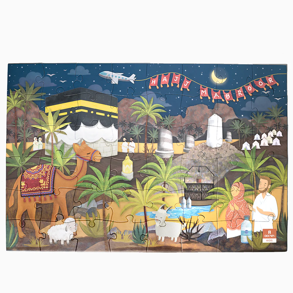 DEENIN Kids' Hajj Adventure Jigsaw Puzzle Set - Image 6