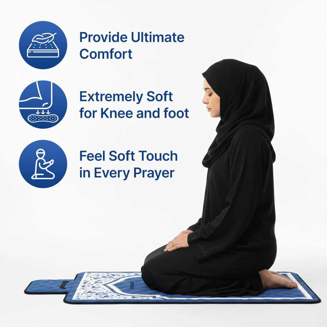 Hajj Complete All-in-One Kit– Salah Trek, Portable Bidet, Wudhu Spray & TWS - Image 9